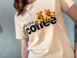 T-SHIRT  COFFEE CAPUCCINO 100% ALGODÃO M/M