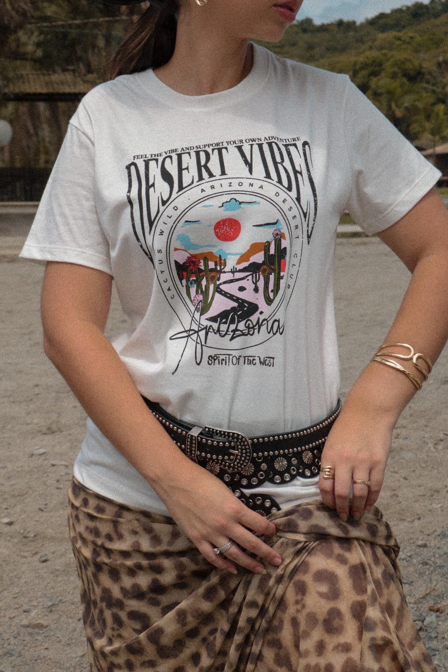 REF:684  T-SHIRT ARIZONA OFF WHITE 100% ALGODÃO M/M