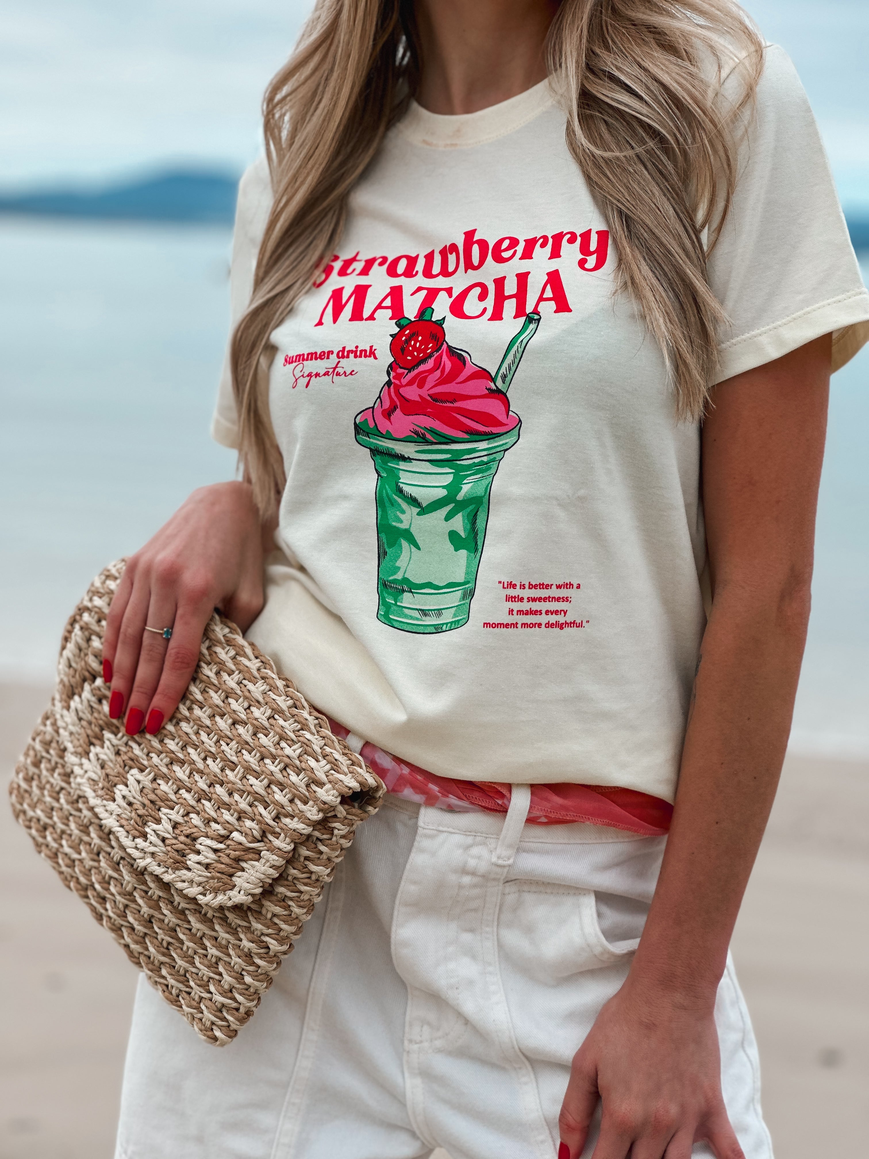 T-SHIRT STRAWBERRY AMARELO MANTEIGA  100% ALGODÃO M/M