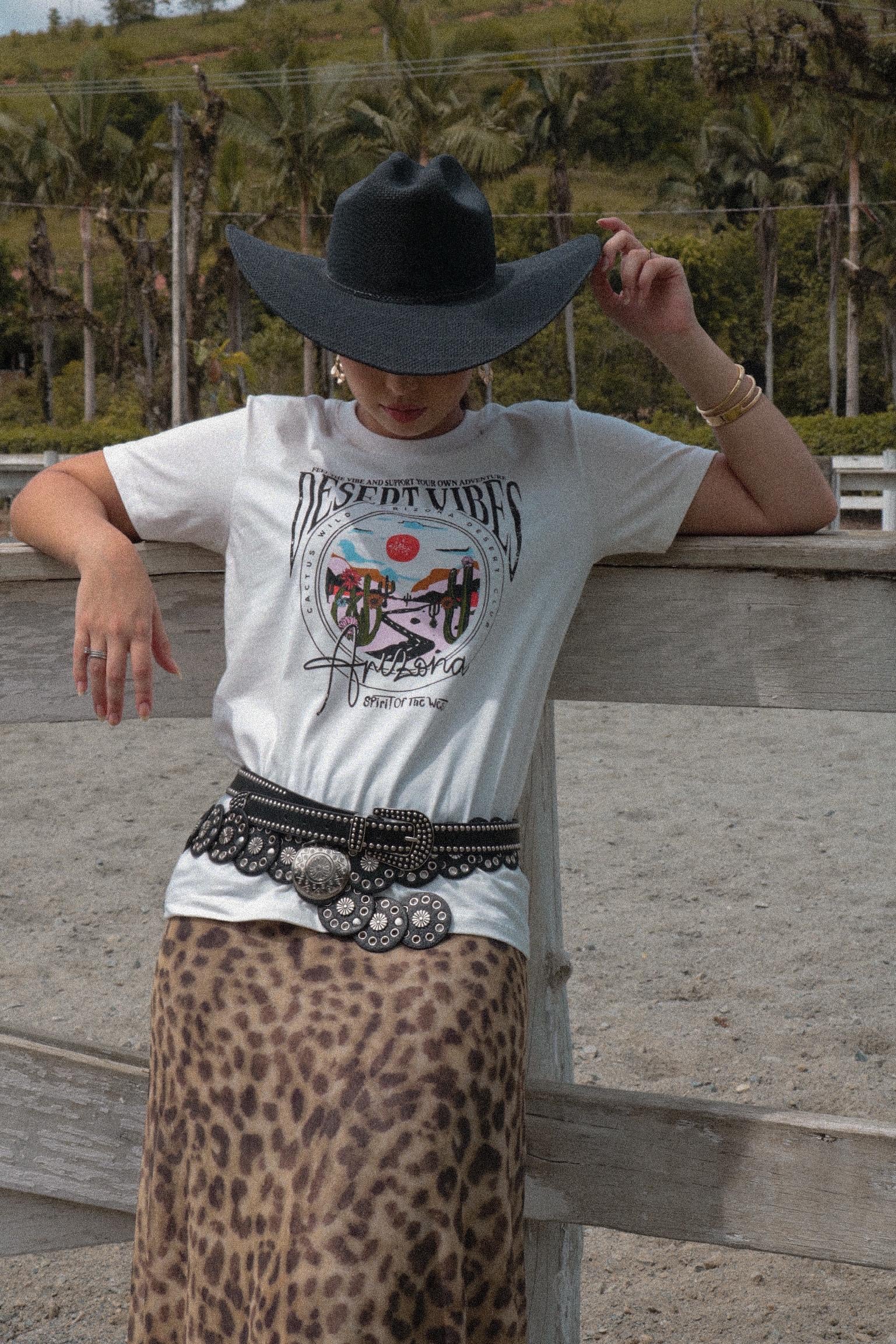 REF:684  T-SHIRT ARIZONA OFF WHITE 100% ALGODÃO M/M