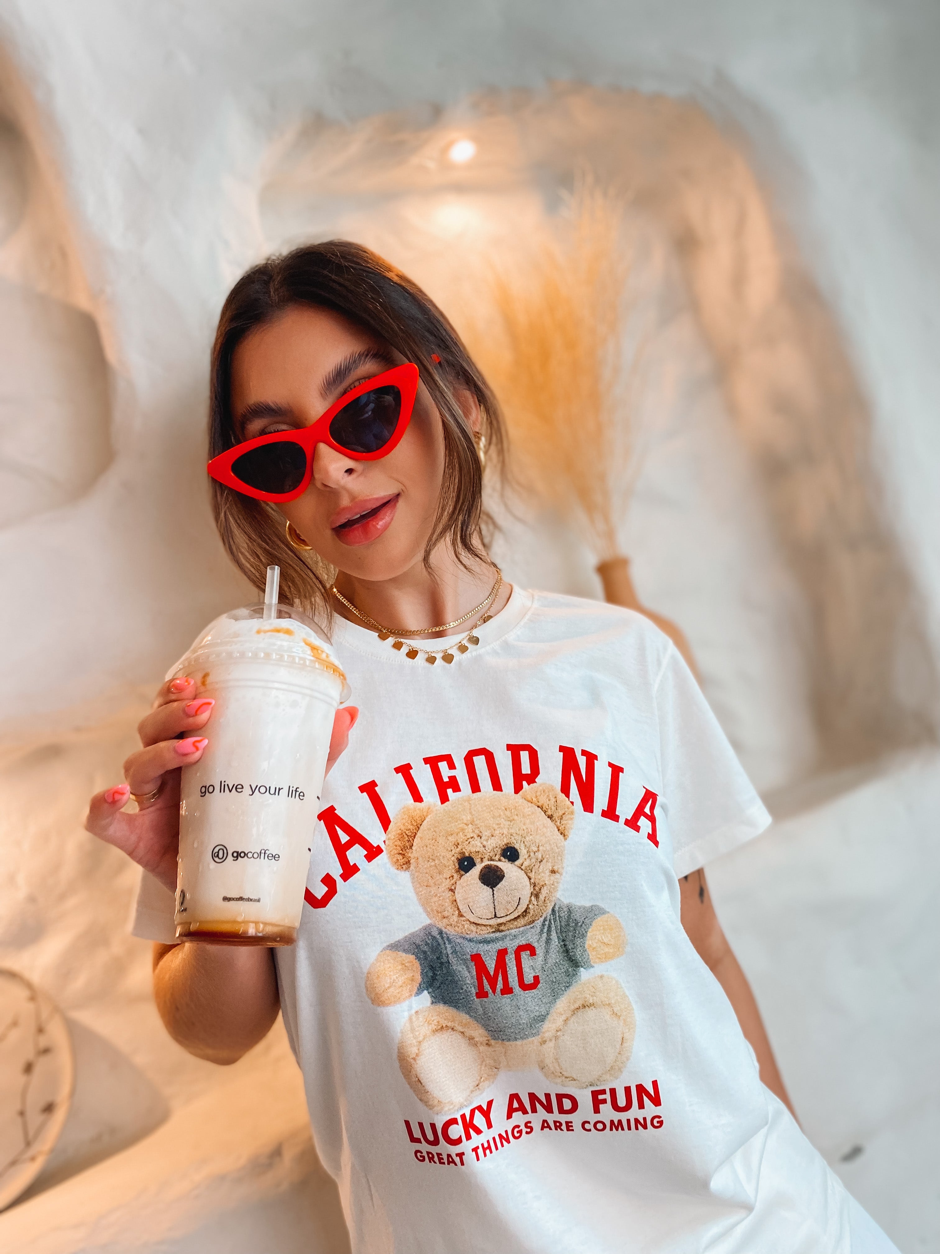 T-SHIRT TEDDY OFF WHITE